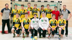 Badischer C-Jugend-Meister 2016 SG Kronau/Östringen Foto: cls)